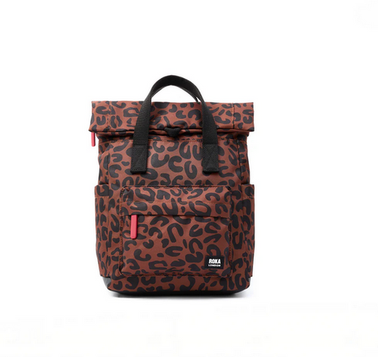 Roka Scarlet Leopard Canfield Backpack