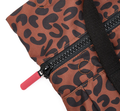 Roka Scarlet Leopard Canfield Backpack