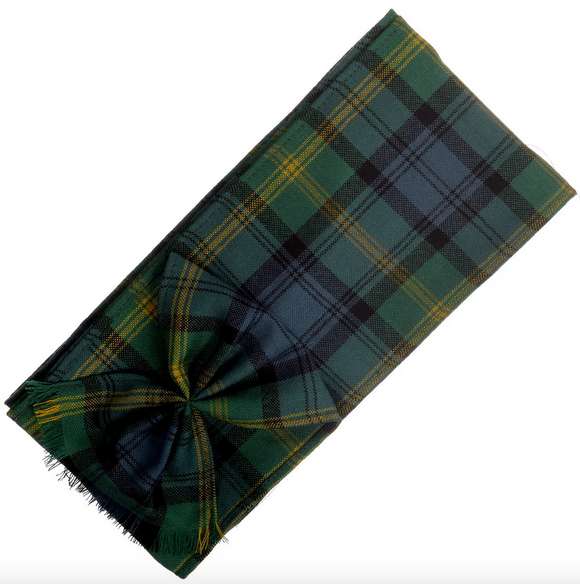 Scottish 100% Wool Tartan Ladies Mini Sash with Rosette - Gordon Ancie ...