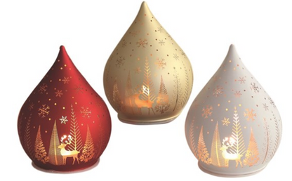 LED Glass Droplet - 12cm