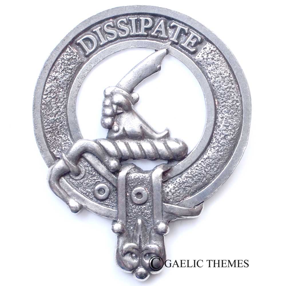 Celtic Knotwork Clan Crest Sgian Dubh - S-Y Clans
