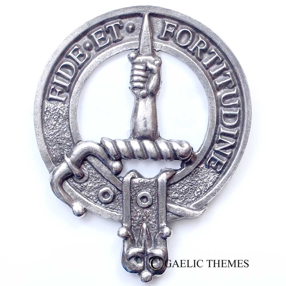Celtic Knotwork Clan Crest Sgian Dubh - S-Y Clans