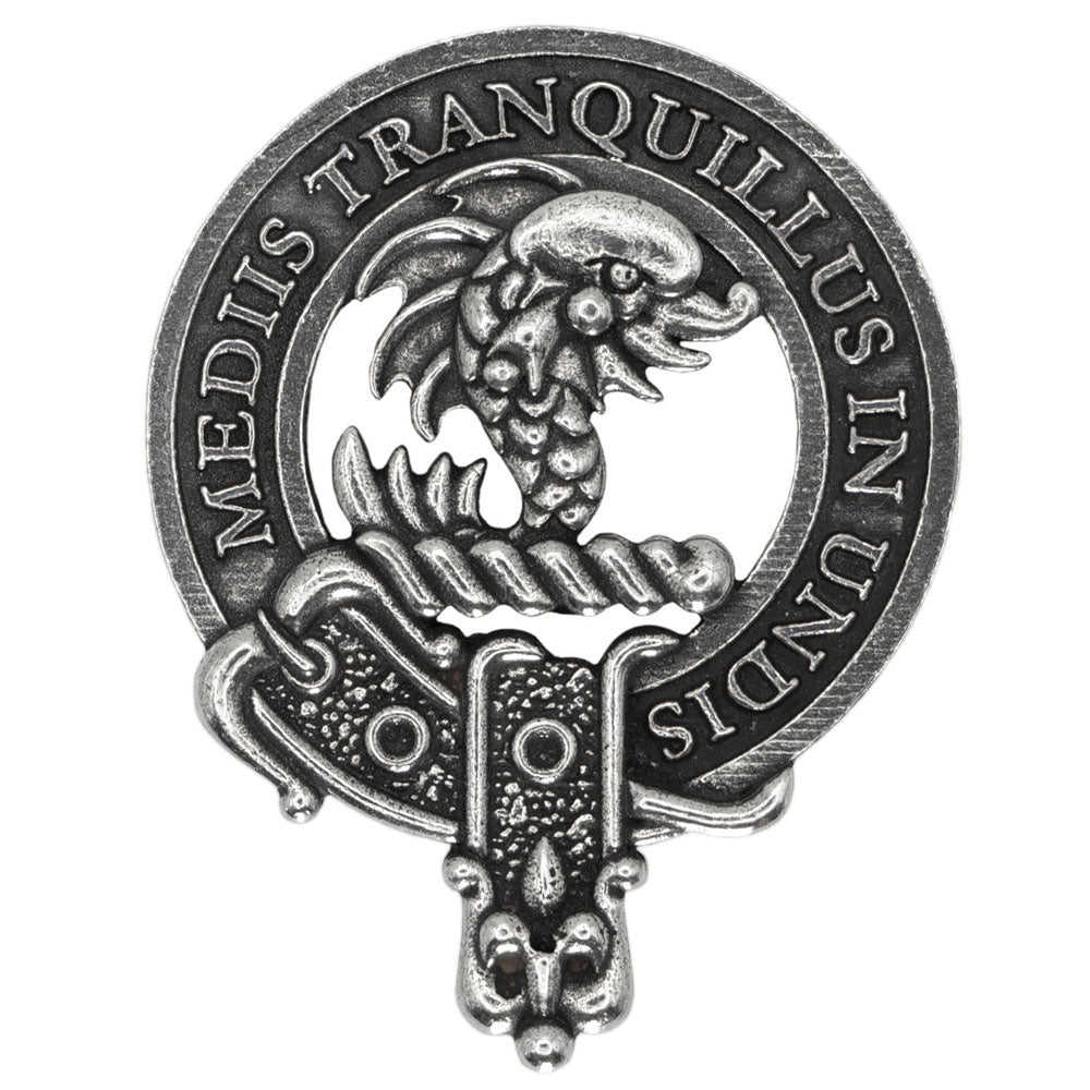 Celtic Knotwork Clan Crest Sgian Dubh - S-Y Clans