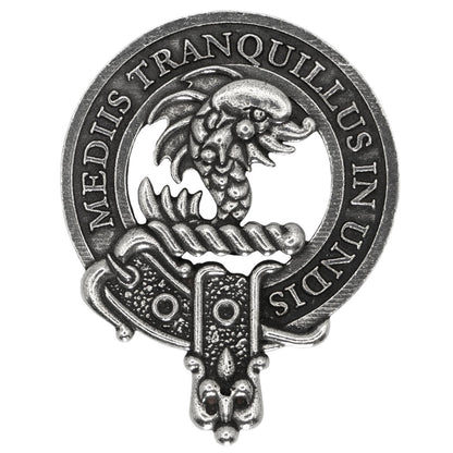 Celtic Knotwork Clan Crest Sgian Dubh - S-Y Clans