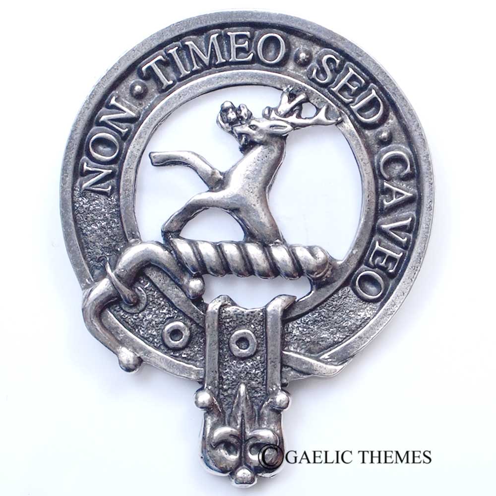Celtic Knotwork Clan Crest Sgian Dubh - S-Y Clans