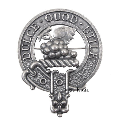 Celtic Knotwork Clan Crest Sgian Dubh - S-Y Clans