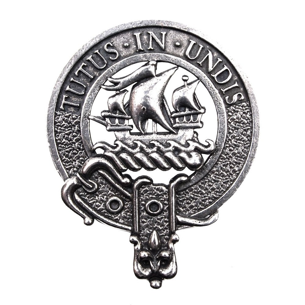 Celtic Knotwork Clan Crest Sgian Dubh - S-Y Clans