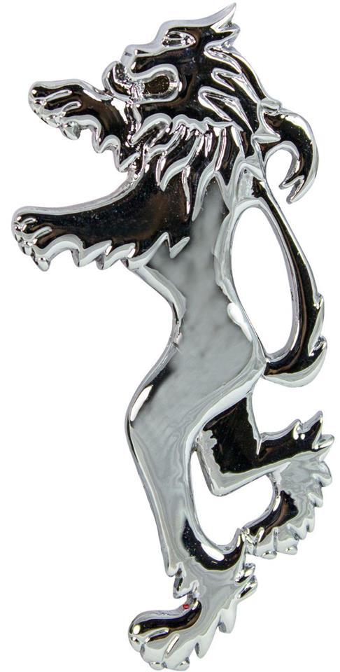 Chrome Lion Kilt Pin