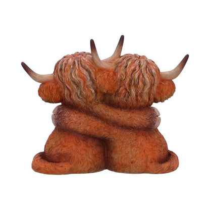 Highland Hug Cow Ornament