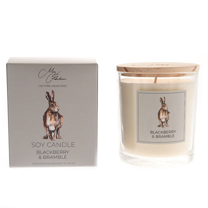 Blackberry Bramble Hare Candle