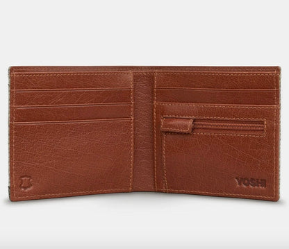 Grey Brown Highland Stag Wallet