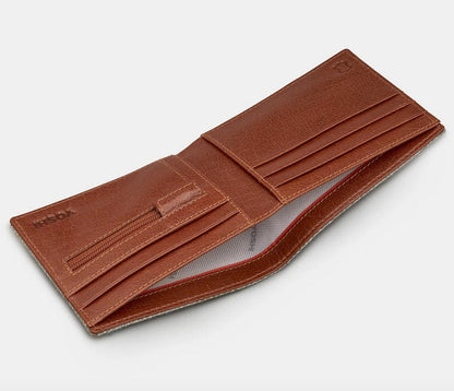 Grey Brown Highland Stag Wallet