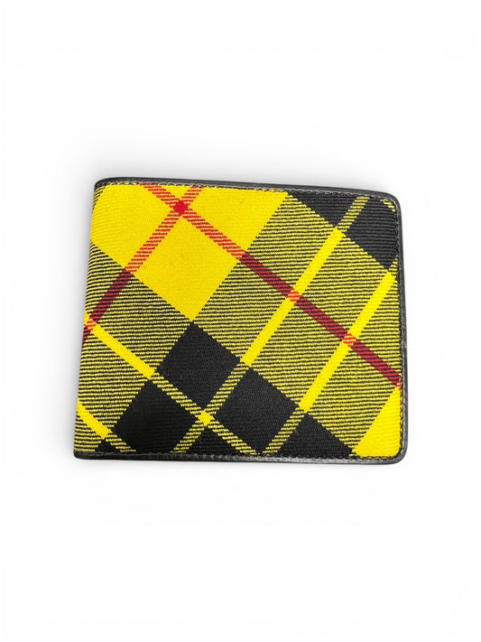 100% Scottish Tartan & Real Leather Mens Wallet - MacLeod Lewis Modern