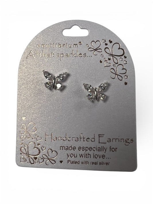 Butterfly Stud Earrings