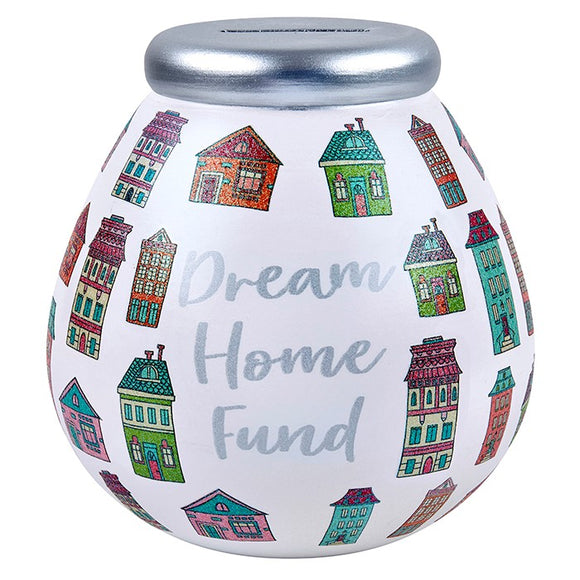 Lovely New Home House Fund Pot of Dreams Money Savings Pot