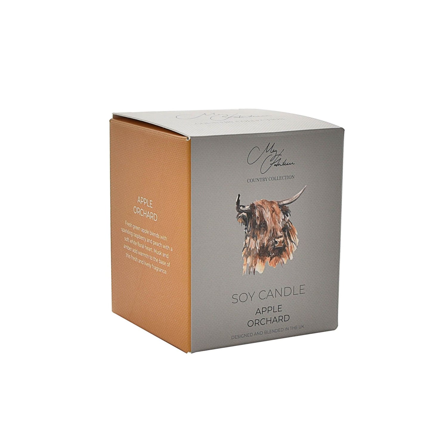 Apple Orchard Highland Cow Candle