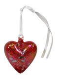 D & J Glassware Unique Handmade Glass Friendship Decorative Heart