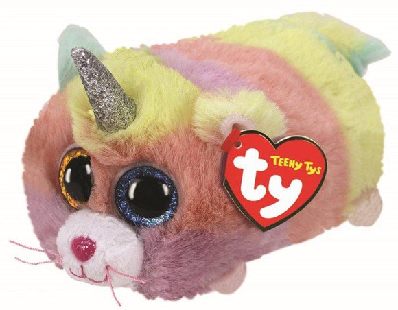TY Fluffy Teeny Ty Plush Soft Toy - Heather Cat