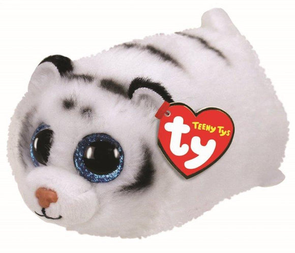 TY Fluffy Teeny Ty Plush Soft Toy - Tundra Tiger
