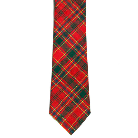 100% Wool Traditional Scottish Tartan Neck Tie - Munro Modern