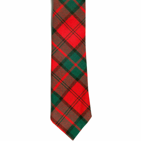 100% Wool Traditional Scottish Tartan Neck Tie - Dunbar Modern