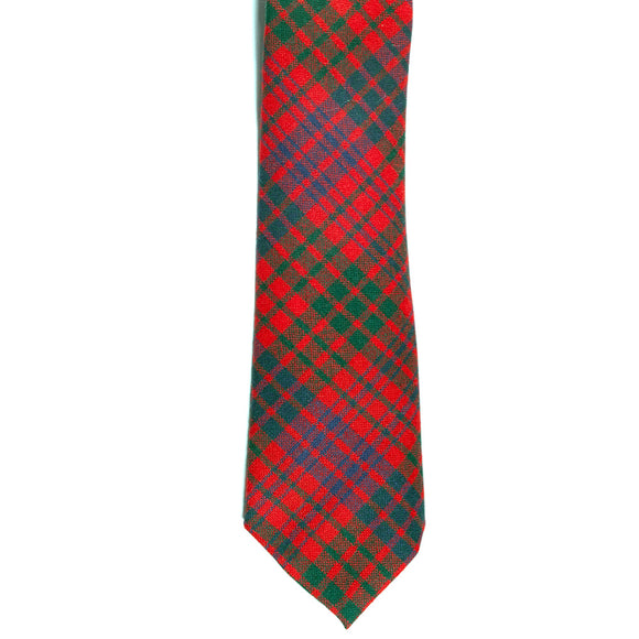 100% Wool Traditional Scottish Tartan Neck Tie - Ross