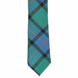 100% Wool Scottish Traditional Tartan Neck Tie - Flower of Scotland