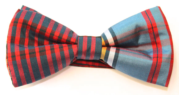 100% Traditional Anderson Modern Scottish Tartan Silk Bow Tie