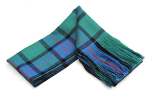 Traditional Flower of Scotland Tartan 100% Wool Full Sash - Made In Scotland