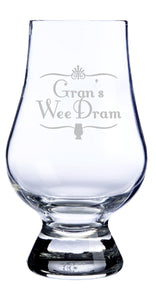 Glencairn Whisky Glass - "Gran's Wee Dram"