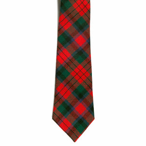 100% Wool Scottish Traditional Tartan Neck Tie - MacDuff