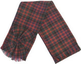 Scottish 100% Wool Tartan Ladies Mini Sash with Rosette - MacDonald