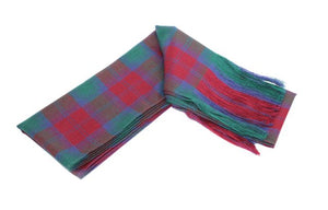 Traditional Lindsay Tartan 100% Wool Full Sash - Made In Scotland