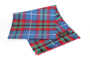 Traditional Scottish Tartan 100% Wool Plain Full Fringed Sash - Edinburgh