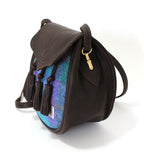 Scottish Deerskin Custom Design Traditional Check Harris Tweed Sporran Handbag