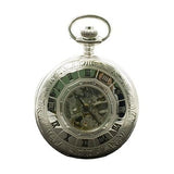 Executive Spy Glass Fronted Mechanical 17 Jewel Scottish Pocket / Fob Watch PW50