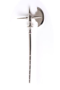 Solid Sterling Silver Bruce's Axe Traditional Scottish Kilt Pin