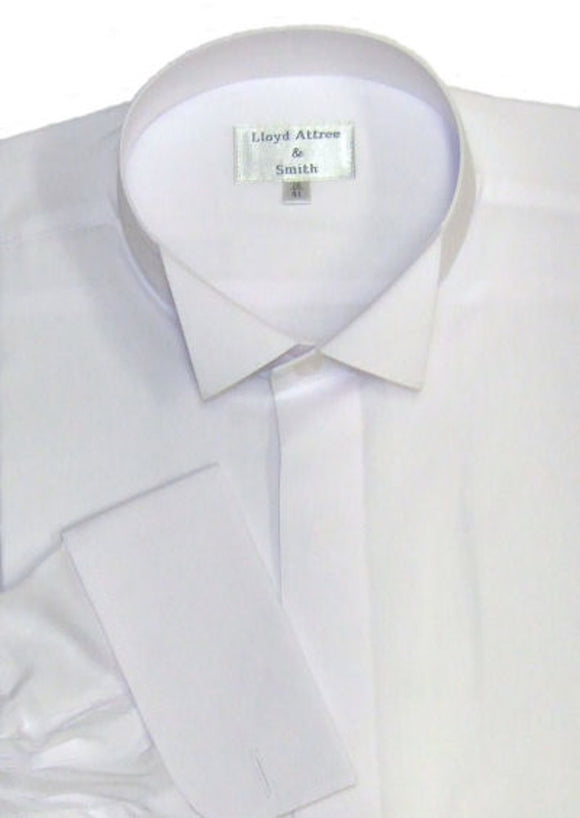 White Gents Wing Collar Formal Dress Shirt