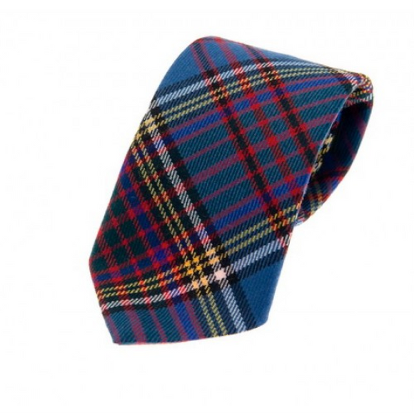 100% Wool Scottish Traditional Tartan Tie - Anderson