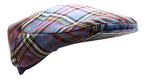 One Size Tartan Golf Cap - Anderson