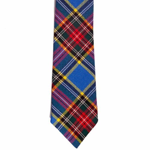 100% Wool Traditional Scottish Tartan Neck Tie - MacBeth