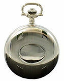 Plain Front 17 Jewel Full Hunter Pocket Watch PW51 - Perfect for Engraving