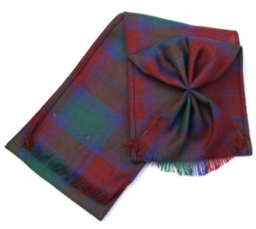 Scottish 100% Wool Tartan Ladies Mini Sash With Rosette - Lindsay