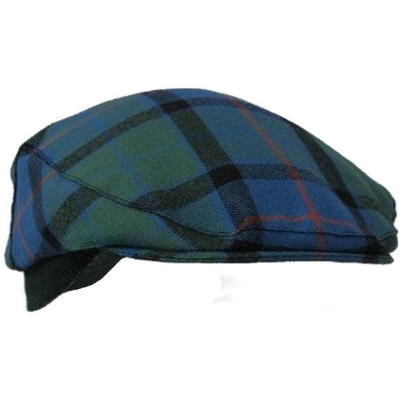 Authentic Flower of Scotland 100% Scottish Tartan Golf Cap - One Size Fits All