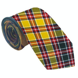 100% Wool Authentic Traditional Scottish Tartan Neck Tie - Jacobite Modern