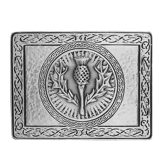 Antique Wallace Thistle Kilt Buckle
