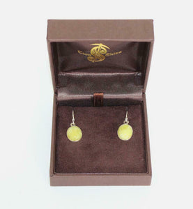 Two Skies Ltd Stunning Green Scottish Highland Marble Earrings