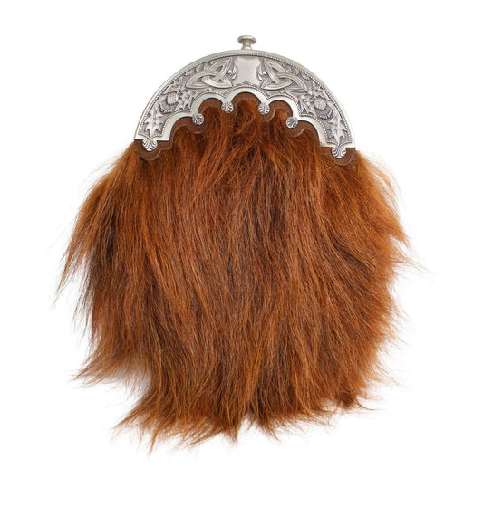 Dress Scottish Sporran Matte Thistle Cantle