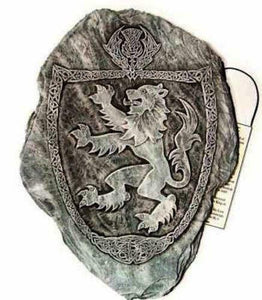 Scottish Lion Rampant Wall Plaque, Sign, Picture - Indoor Outdoor Use.