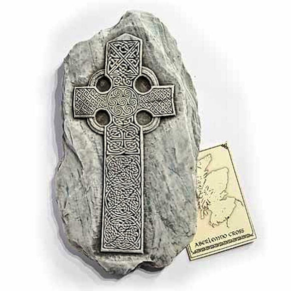 Scottish Aberlemno Celtic Cross Wall Plaque / Sign Indoor or Out